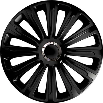 Versaco 16” Trend Ring Chrome Black dísztárcsa garnitúra (4 db)