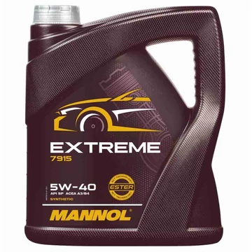 Mannol 7915 Extreme 5W-40 motorolaj, 4 liter