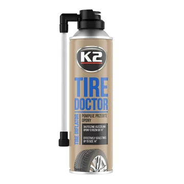K2 TIRE DOKTOR Defektjavító spray 400ml