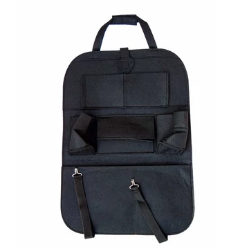 Háttámlára szerelhető tárolótáska – telefon, játékok, étel-ital tárolására