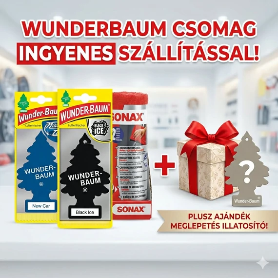 Wunderbaum illatosító csomag – ajándék meglepetés illatosítóval + ingyenes szállítással