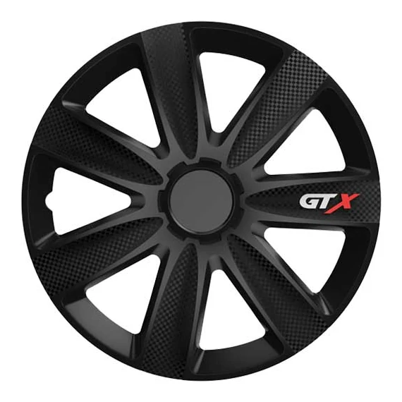 Versaco 15” GTX Carbon Black dísztárcsa garnitúra (4 db)