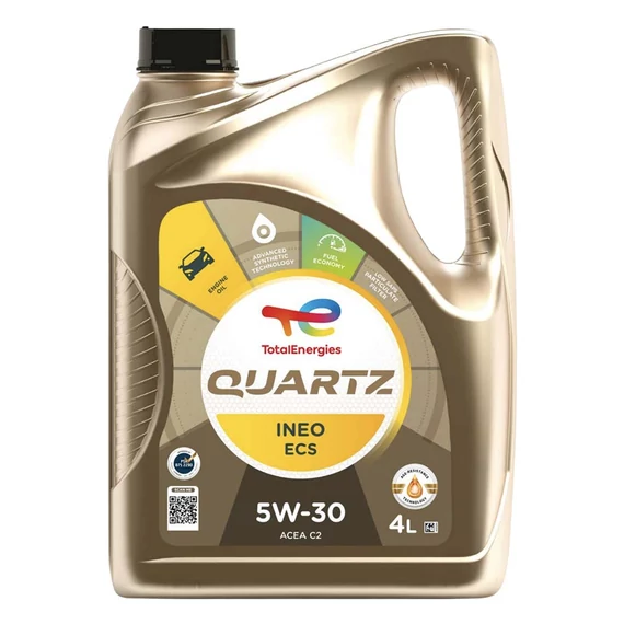Total Quartz INEO ECS Fuel Economy 5W-30 motorolaj, 4 liter