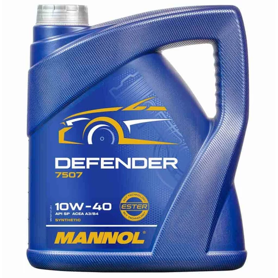 Mannol 7507 Defender 10W-40 (10W40) motorolaj 4L