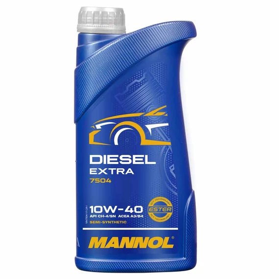 Mannol 7504 Diesel Extra 10W-40 (10W40) motorolaj 1L
