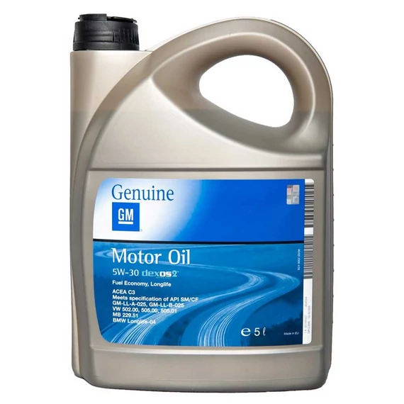 GM (Opel) 5W-30 dexos2 motorolaj, 5 liter