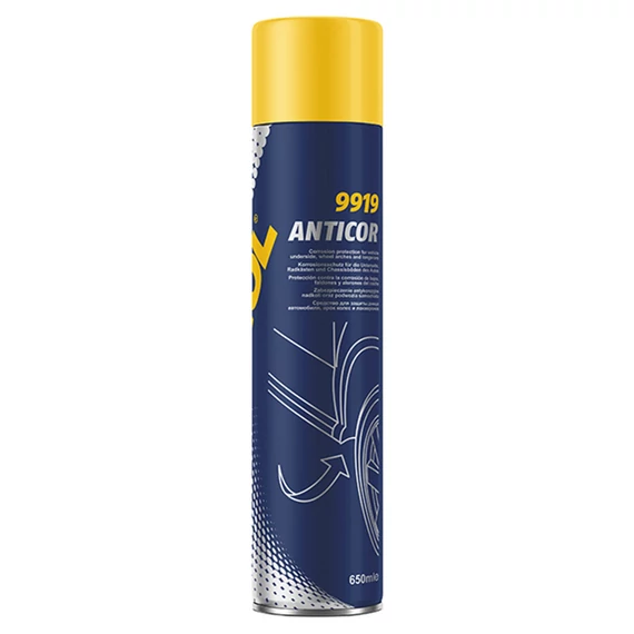 SCT-Mannol 9919 Anticor Spray alvázvédő, fekete, rücsi, 650ml