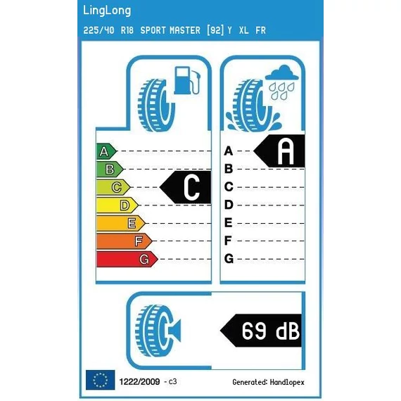 Linglong Sport Master 225/40 R18 92Y XL nyári gumiabroncs