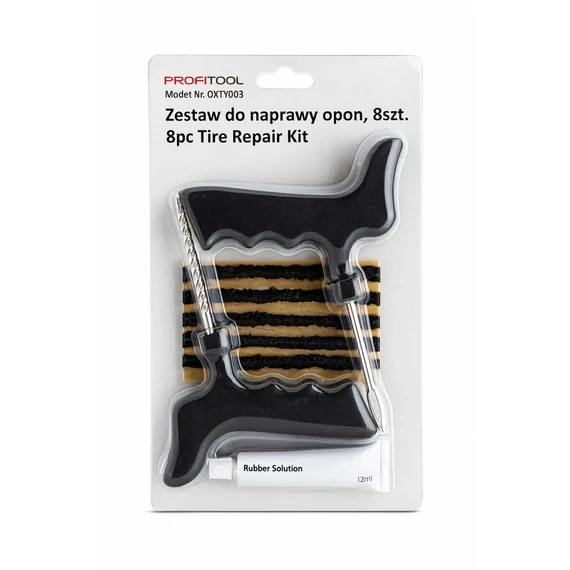 ProfiTool 8 részes defektjavító készlet